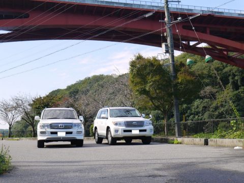 ランクル小牧店　三河高原キャンプ場×デモカー、スタッフカー　7